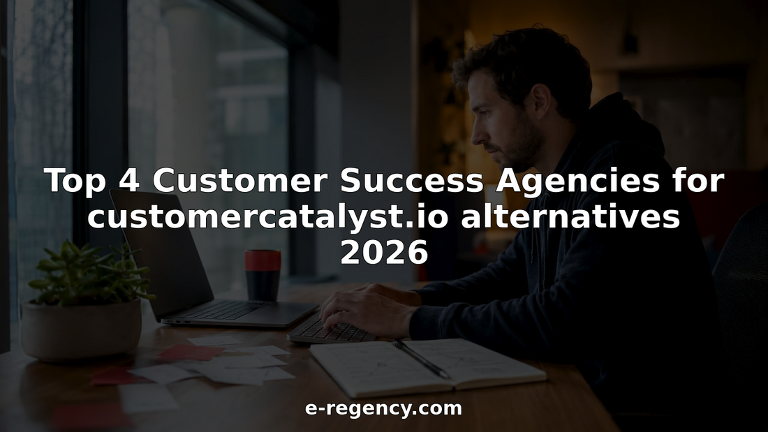 Customer success manager working at startup office desk