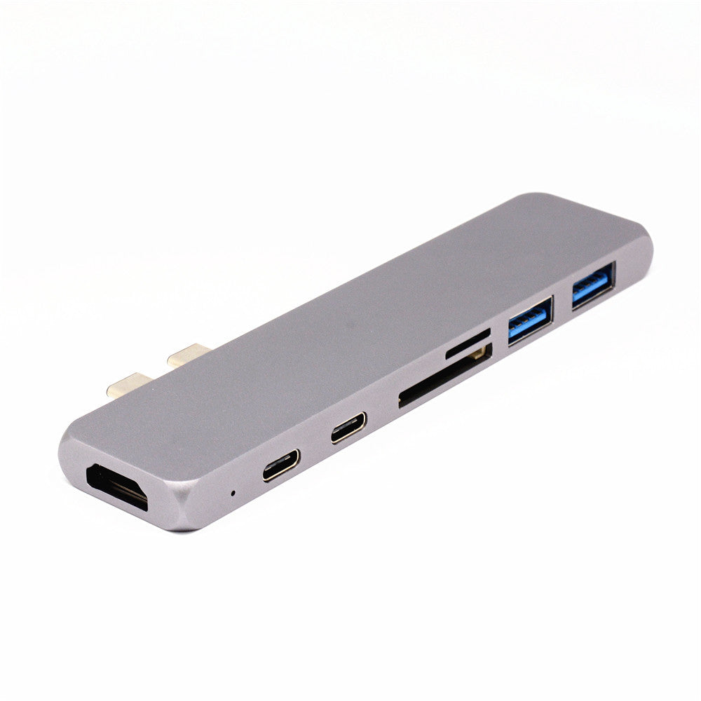 Dual USB-C multi-port hub - alternate product view 5