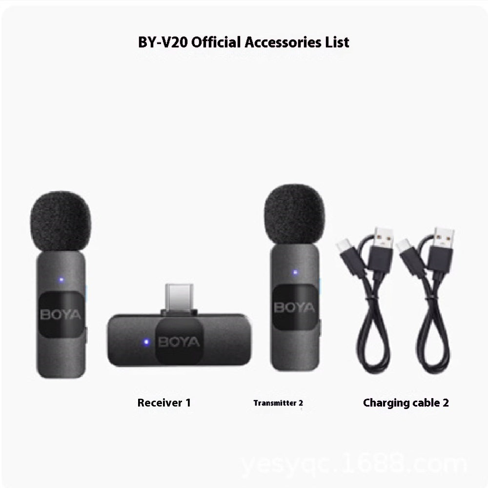 Wireless lavalier microphone system - alternate product view 2