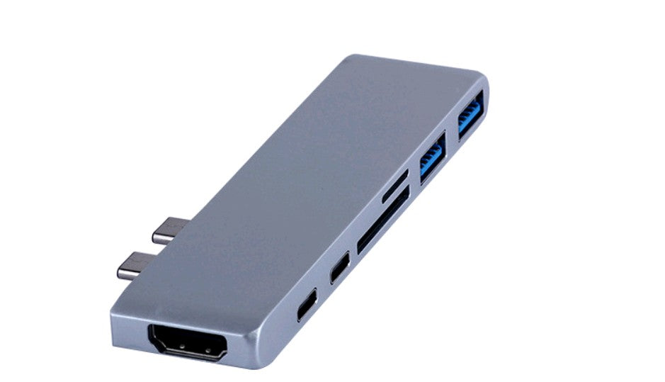 Dual USB-C multi-port hub - alternate product view 6