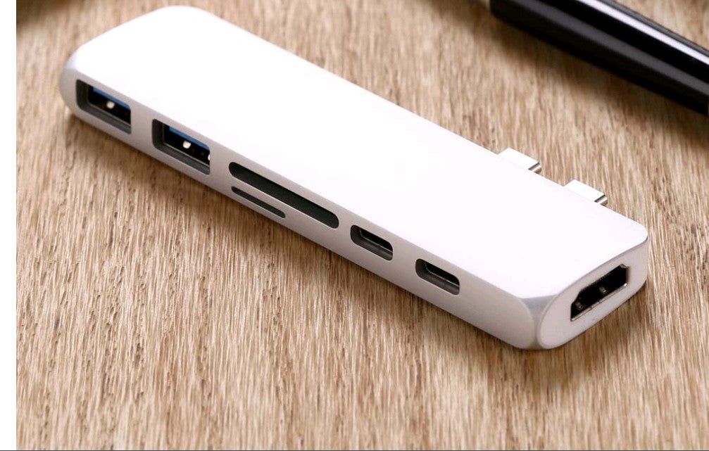 Dual USB-C multi-port hub - alternate product view 7